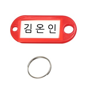 칼라 열쇠네임텍 키고리 이름표 키홀더 열쇠고리 명찰 컬러 사무실 식당 메모 키링 자동차 집 열쇠 차키