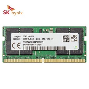 SK 하이닉스 DDR5 랩탑 메모리 16G 메모리스틱 노트북 4800Mhz 5600Mhz, 16G DDR5 4800, 16GDDR54800