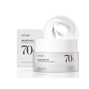 ANUA 아누아 어성초 70 인텐스 카밍 크림 50ml 50ml 2개, 50ml * 1개