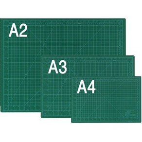 미령문구 책상매트 데스크매트 녹색 컷팅매트, 그린