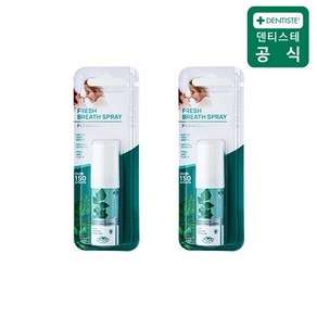 덴티스테 후레쉬 브레스 스프레이 15ml 2개