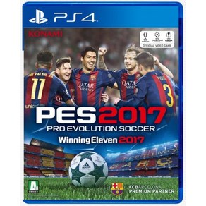 PS4 PES 2017(위닝일레븐) 한국 정발 중고품 (케이스X)