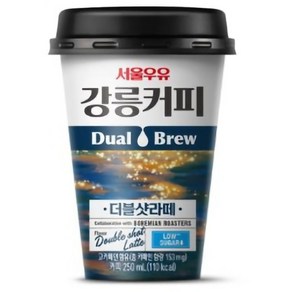 골든싸이]강릉커피_더블샷라떼 250ml 4개