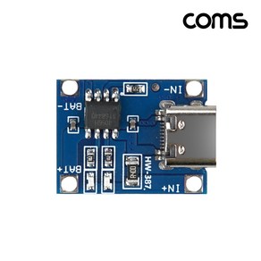 COMS JA215 USB 3.1 C 18650 리튬배터리 충전 모듈, 1개