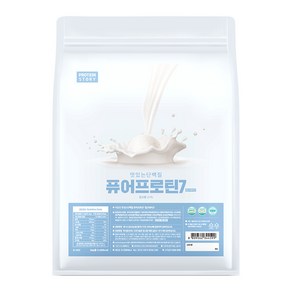 프로틴스토리 포대유청 맛있는 단백질 퓨어프로틴7 3kg 밀크쉐이크, 1개