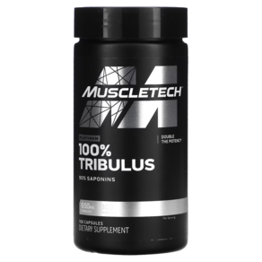 MuscleTech 플래티넘 100% 트리뷸러스 650mg 캡슐 100정, 1개