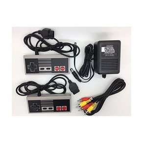 NES Nintendo 2개의 컨트롤러 오리지널 Console System TBGS용 AV 케이블 및 전원 어댑터 번들 742548