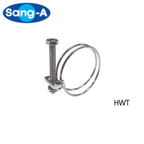 고압호스밴드 와이어밴드 HWT(DOUBLE WIRE BAND) 5개입 상아뉴매틱, HWT 90(5개입), 5개