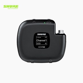 SHURE 슈어 ADX1M Axient Digital 마이크로 바디팩 송신기 LEMO3 커넥터