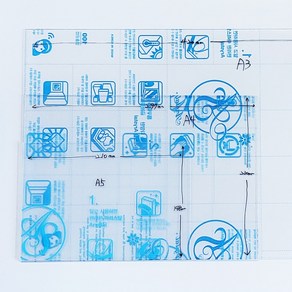 아크릴판 투명 판 A3 297mmx420 1.5T 재단 가공, A4 210X297 2T