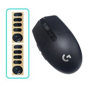 로지텍 G304 LIGHTSPEED 게이밍 무선 마우스 M-R0071 + 마우스 피트 2p