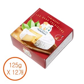 TOINOU 토이노우 까망베르치즈 레드팔레지엉, 125g, 12개