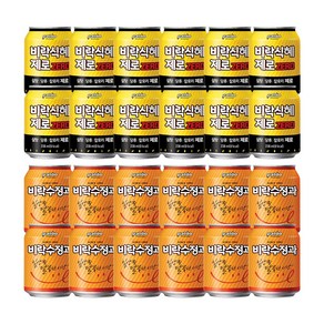 팔도 제로 식혜 X12 + 수정과 X12, 1세트, 5.712L
