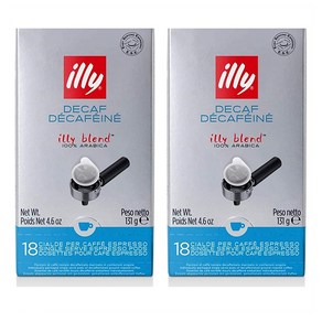 일리 E.S.E. Pods 18개입 2팩 디카페인 미디움 로스트 illy E.S.E. Pods Coffee Decaf Classico E.S.E. Pods Medium