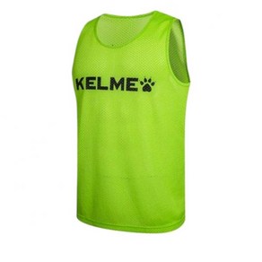 켈미 KELME 8051BX1001 스포츠 팀조끼 Neon Geen/블랙 매장정품 146138, 95 M, 1개