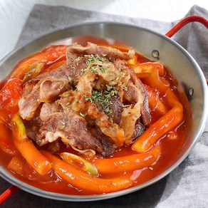 밀팡 마라 국물 떡볶이 밀키트, 1개, 440g