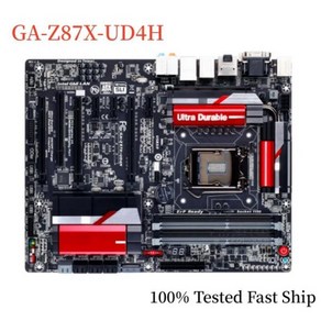 기가바이트 GA-Z87X-UD4H 마더보드 Z87 32GB LGA 1150 DDR3 ATX 메인보드 100% 테스트 완료 빠른, 한개옵션2, 한개옵션0, 한개옵션1