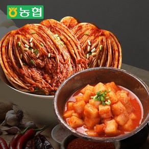 (HACCP인증) 프리미엄 농협 풍산김치 포기김치 세트, 포기김치 4.5kg+깍두기 3kg, 1세트