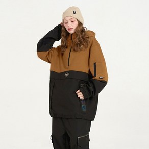 2324 NNN - XT23 Mix Anorak - HOOD - 브라운+블랙 [부분 방수후드] [오로라 나염]