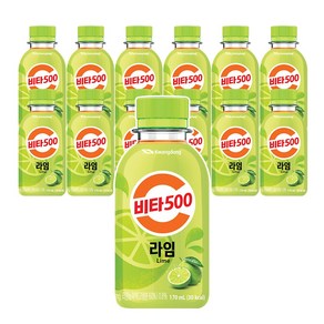 광동 [광동직송] 비타500 라임 170ml x12개, 12개