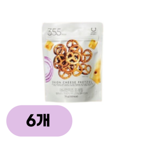 딜라이트 프로젝트 베이글 칩 6개 리얼피자, 60g