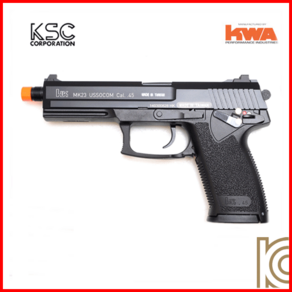 KWA Umaex MK23 System7 Metal Slide GBB 가스 핸드건, 1개