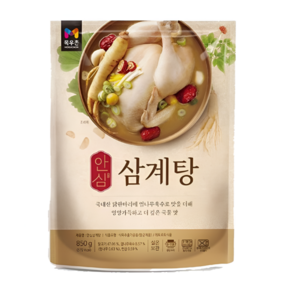 목우촌 안심삼계탕, 6개, 850g