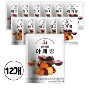 오! 리얼 야채랑 건강간식 저칼로리과자