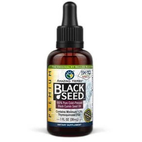 Amazing Hebs Pemium Black Seed Oil - Cold Pessed Nigella Sativa Aids in Digestive Health Immun, 1개, 30ml, 1, 136.08g, 1개, 1 Fl Oz (Pack