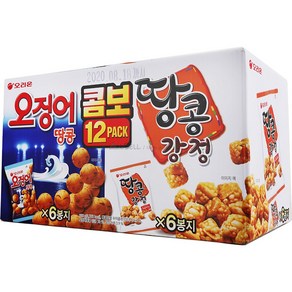 오리온 오징어땅콩강정 콤보팩 990g, 1개