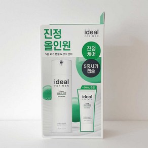 아이디얼 포맨 시카 진정케어 올인원 본품 + 증정(튜브), 1개, 200ml