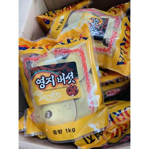 영지버섯 A급 1kg 6~8ea 1개 1kg 54.000원, 6개