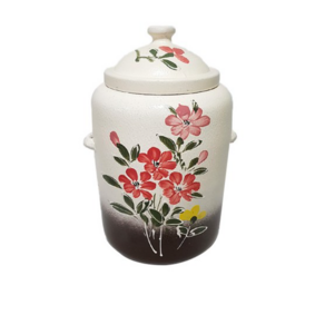 도예마을 흑분청 쌀독 20kg, 1개