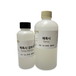 cabonmake 카본용 에폭시 수지 주제400g +경화제 200g (총 600g), 1개