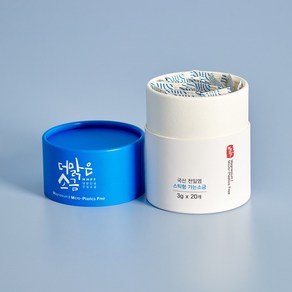 간수뺀 신안 천일염 더맑은 가는소금 스틱형 3g X 20EA 캠핑용 야외소금, 1개, 60g