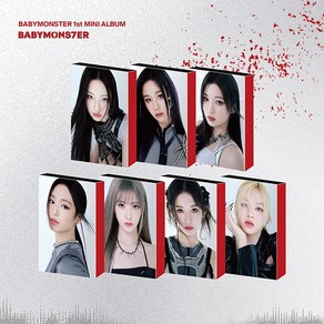 핫트랙스 BABYMONSTER(베이비몬스터) - BABYMONS7ER [미니 1집] [YG TAG ALBUM VER] [RUKA VER]