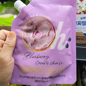 조흥 블루베리 크림치즈 150g 일반포장동절기만, 1개