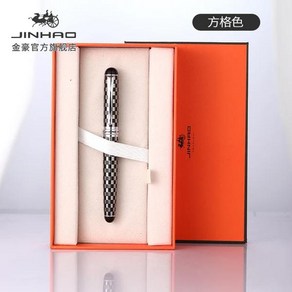 Jinhao X750 클래식 스타일 실버 클립 금속 만년필 0.5mm 펜촉 스틸 잉크 펜 선물 사무용품 학교 용품, [07] ONE PEN(NO BOX), 01 0.5MM