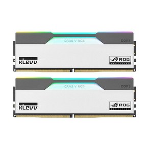 ESSENCORE ESSENCORE KLEVV DDR5-7200 CL34 CRAS V RGB ROG 패키지 서린 (32GB(16Gx2)), 2개