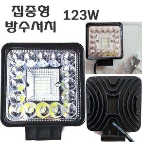 LED 써치 라이트 12V 배터리 충전기 선박 낚시 집어등 서치 방수 농기계 중장비 작업등, 방수써치