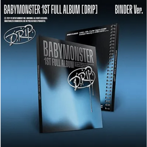 베이비몬스터 앨범 1집 풀 [DRIP] 바인더 BABYMONSTER 드립 BINDER Ver. (미개봉)