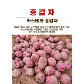 [원라마켓]해풍맞고 자란 카스테라 홍감자, 1박스, 3kg(중과 찜용)