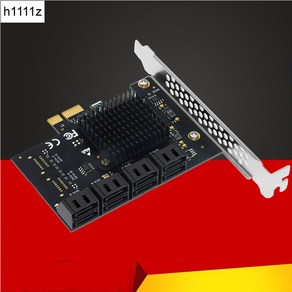 PC 컴퓨터 노트북 부품 SSD 슬롯 확장 카드 PCIe to SATA 8 포트 멀티플라이어 PCI 익스프레스 X1 컨트롤러 3 HDD 어댑터 채굴용 E SATA3 라이저