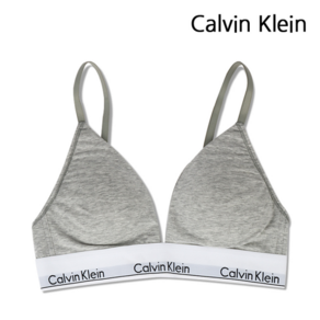 Calvin Klein 공식브랜드관 캘빈클라인 여자속옷 코튼 트라이앵글 브라렛 그레이 QF5650 020P312540589 751222