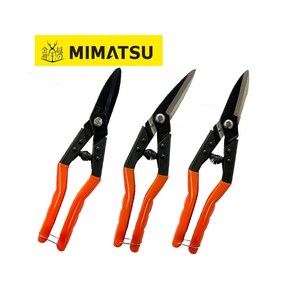 MIMATSU 미마츠 함석가위 철판가위 항공가위 만능용 다목적용 스프링 MC-250SP MC-250RP MC-250YC, MC-250SP(평직선), 1개