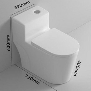 색깔 변기 교체 셀프 유럽식 화장실 칼라 인테리어 카페 일체형 가정용, 350mm, I.B디럭스에디션화이트