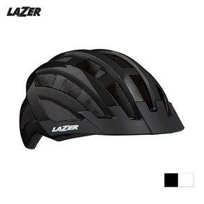 LAZER 컴팩트 COMPACT 아시안핏 경량 프리사이즈 헬멧, 블랙, 1개