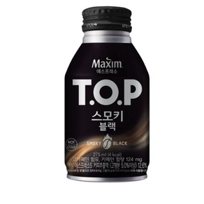 티오피 TOP 스모키 블랙 275ml x 20캔 티오피 신제품 행사판매, 20개