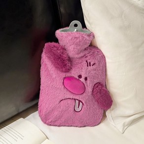 애치비 빅코 강아지 휴대용 보온 물주머니, 1개, 핑크