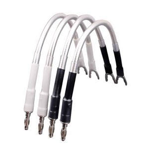 4pcs 하이 엔드 Hifi 오디오 Nodost Odin 실버 도금 점퍼 와이어 스피커 케이블, [01] 10cm, 한개옵션2